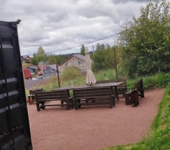 Коттедж с красивым видом из окна в Гостевой дом