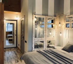 Двухместный люкс Comfort с видом на город (двуспальная кровать) в Loft