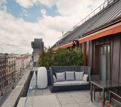 Номер люкс с террасой в Wawelberg Hotel St.Petersburg