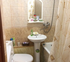 Двухместные апартаменты с красивым видом из окна (двуспальная кровать) в Апартаменты Mirnydom Студио на Ленина 23