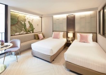 Двухместный номер Deluxe 2 отдельные кровати в The Quarter Ploenchit by UHG