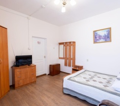 Номер эконом с 1 двуспальной кроватью в Маргобай