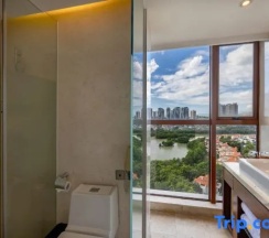 Двухместный люкс Executive с красивым видом из окна (двуспальная кровать) в Sanya Phoenix Waterside Gloria Resort