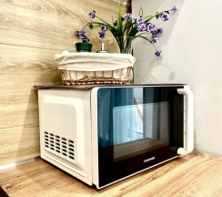 Двухместные апартаменты с балконом (двуспальная кровать) в Апартаменты Небо в Кошелев Парке