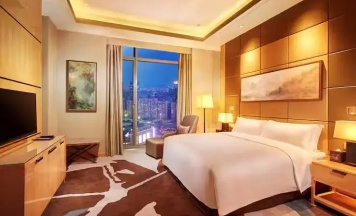 Двухместный люкс Ambassador двуспальная кровать в DoubleTree by Hilton Hangzhou East