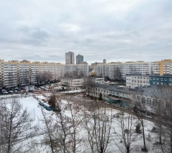 Однокомнатная квартира (Метро Ленинский проспект, 10 минут пешком) в Rauktis apartments