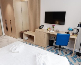 Двухместный номер Superior двуспальная кровать в Park Dedeman Almaty