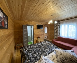 Трёхместный номер Comfort с красивым видом из окна в Белый аист