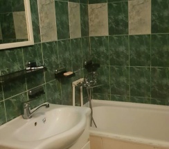 Трехместный номер с кроватью размера "queen-size" с видом на море в Морская звезда