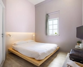 Двухместный номер Standard двуспальная кровать в Nornyaowarat Hostel