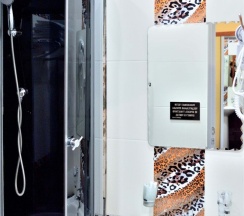 №10. Семейный номер с двуспальной кроватью и видом на Байкал в Прибой