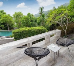 Вилла с 2 комнатами с видом на сад в 2BR Pavilion P13 in Natural Park Resort