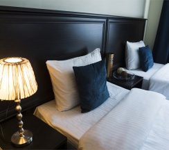 Улучшенная комната с одной большой или двумя раздельными кроватями в Кауфман хаус