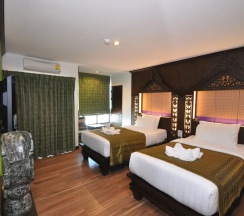 Номер Superior с красивым видом из окна в Chalelarn Hotel