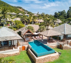 Вилла с 4 комнатами с красивым видом из окна в Kanda Residences Pool Villas
