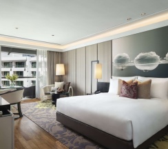 Двухместный люкс Terrace двуспальная кровать в Siam Kempinski Hotel Bangkok