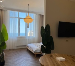 Уютная студия с панорамным видом на море | Даниялова 112, 13 этаж в Как Дома 05