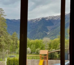 Шале №3 в Barn Hotel Arkhyz