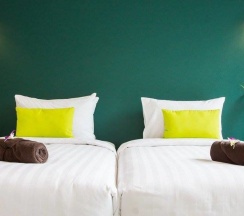 Двухместный номер Deluxe с балконом 2 отдельные кровати в The Forest Home Resort