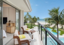 Двухместный люкс Luxury с видом на океан двуспальная кровать в Centara Reserve Samui