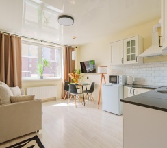 1-комнатные апартаменты студия в Roomtour