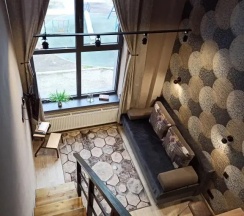 Студия в Квартира Двухуровневая Khadi_Home рядом с Комсомольской Набережной