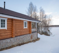 Коттедж улучшенный (Желтый дом) в Forrest Lodge Karelia