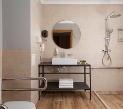 Дюна Супериор с 2 односпальными кроватями (номер для гостей с ограниченными возможностями) в Город Mira Family Resort&SPA