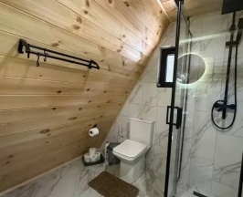 А-Фрейм 1 с красивым видом из окна в Wood palace