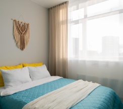 Апартаменты студия Бирюза ApartaMIA в Семейный уголок