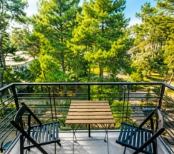 Полулюкс с балконом и с красивым видом из окна в Отель Kobuleti Garden Inn