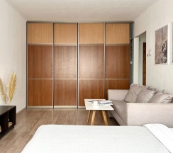 Однокомнатная квартира (Метро Ленинский проспект, 10 минут пешком) в Rauktis apartments