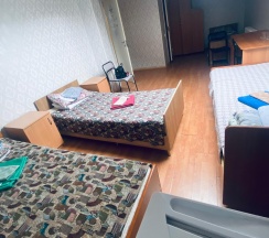 Номер стандарт с 4 односпальными кроватями в Радуга