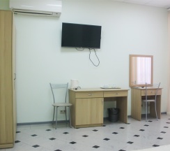 двухместный номер Комфорт с 1 двуспальной кроватью в Сокол