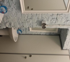 Кровать в общем номере в Рус