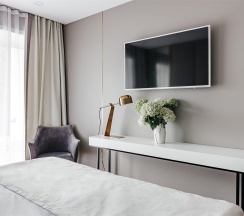 Двухместный  номер Бизнес  с 1 кроватью или 2 отдельными кроватями в Vania rooms