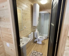 Четырёхместный коттедж с красивым видом из окна в Paradise
