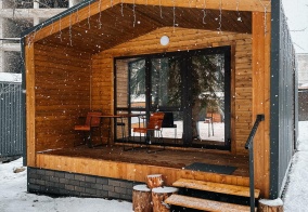 Глэмпинг Skywood в Архызе