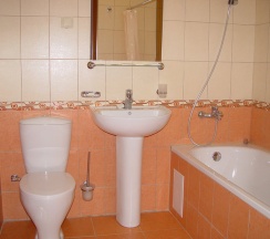 Двухместный номер Standard с балконом двуспальная кровать в Чёрное море