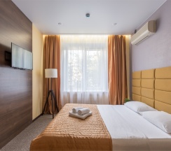 Двухместный номер Делюкс с 1 кроватью в Myhotel