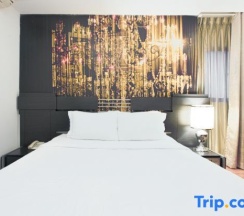 Двухместный номер Deluxe с красивым видом из окна двуспальная кровать в A&EM - The Petit Hotel