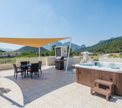 Вилла Deluxe с 2 комнатами с красивым видом из окна в Отель The Oriental Beach Pearl