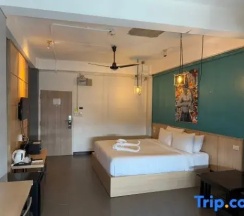Двухместный номер Deluxe двуспальная кровать в Riverview Residence
