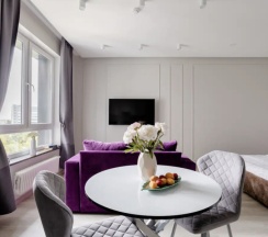 Aesthetic Mood in a new stylish apartment в Эстет Апарт