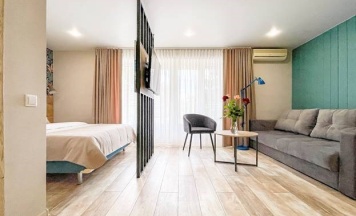Стандарт семейный с балконом в Volna Family Resort