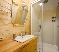 Панорамный эко-дом с горячей купелью в Дух природы