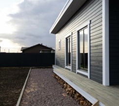 дом + баня в Избанька