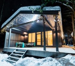 №9 BarnHouse 60m2 с кондиционером и закрытой территорией (оснащение дома см. Подробнее)) в Les holidays