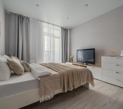 1-комнатные апартаменты стандарт в Лайт Апартаменты на переулке Шаронова 31