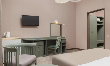 Двухместный номер Comfort c 1 комнатой 2 отдельные кровати в Самшитовая роща